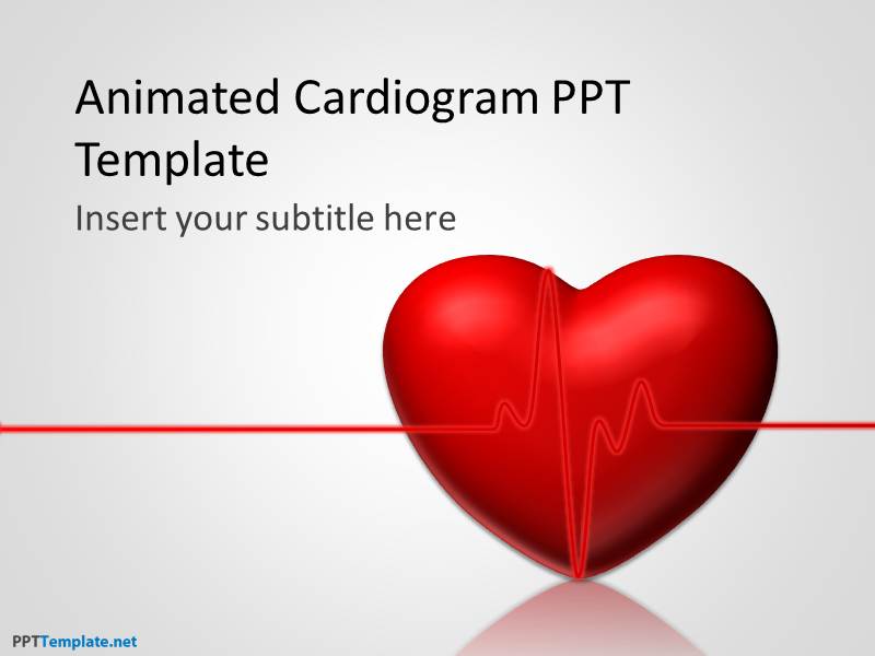 human heart powerpoint template free download