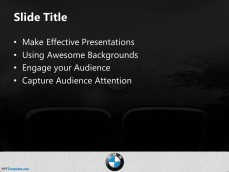Bmw powerpoint template free #1