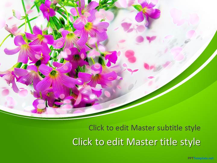 Free Springtime PPT Template