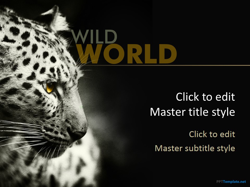 free-leopard-ppt-template