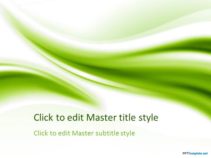 Free Green PPT Template