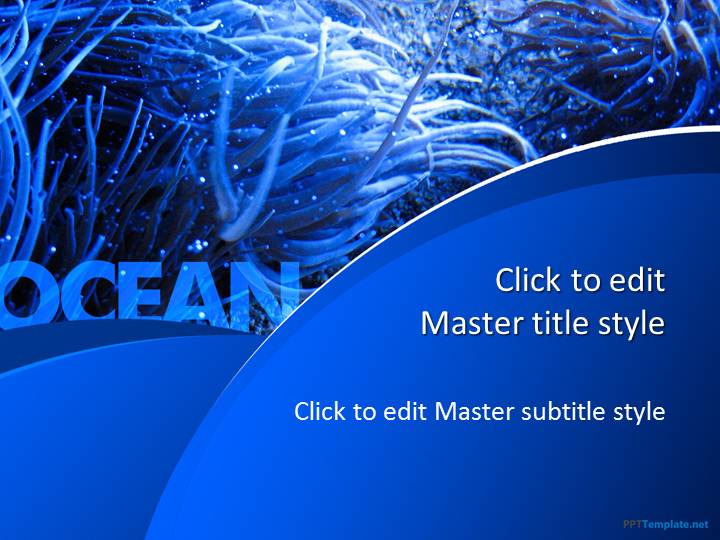 Free Blue Ocean PPT Template