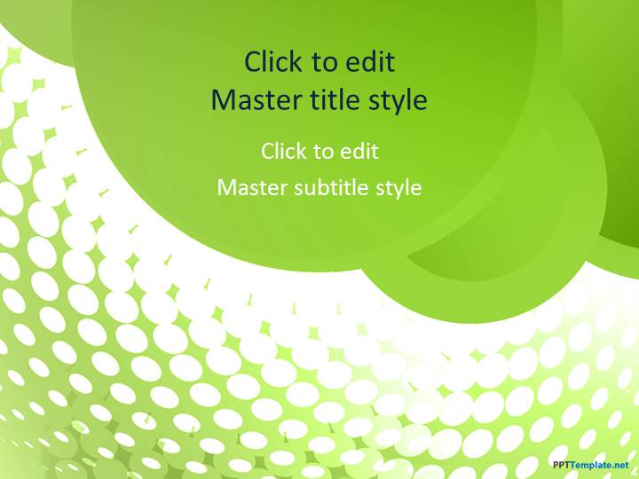 free green groove ppt template free green groove ppt template, Powerpoint templates
