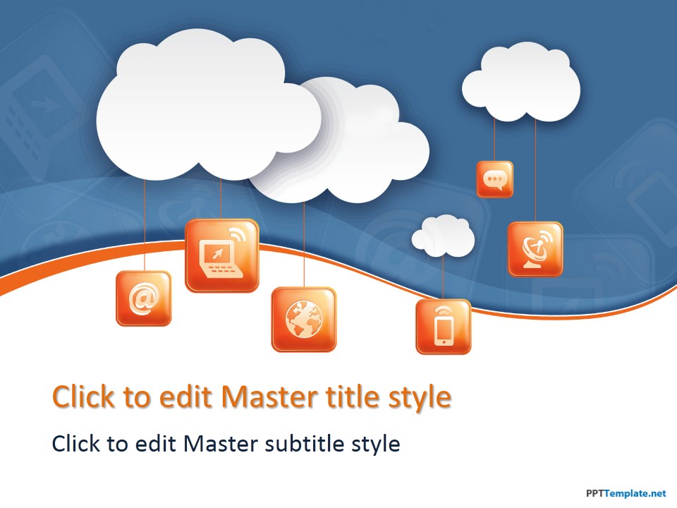 Cloud Ppt Template Free Download
