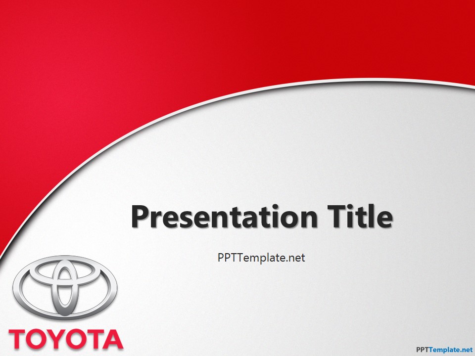 Toyota Powerpoint Templates Free Download